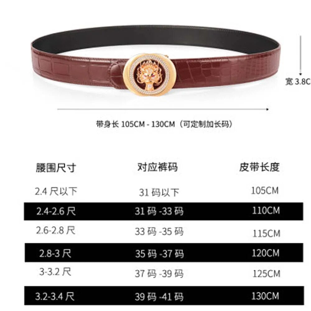 weitasi new Nile crocodile male belt  men crocodile belt  tide  Stainless steel Smooth buckle   crocodile leather  men  belts