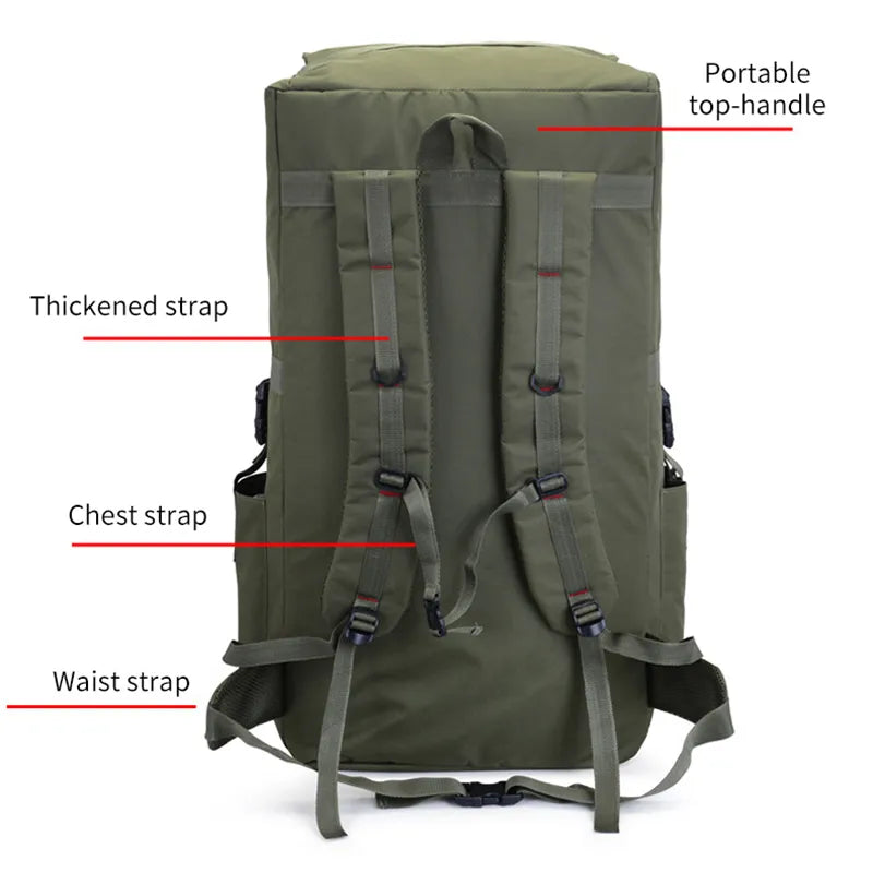 110L Large Capacity Backpack Military Tactics Molle Army Bag Men Backpack Rucksack for Hike Travel Backpacks