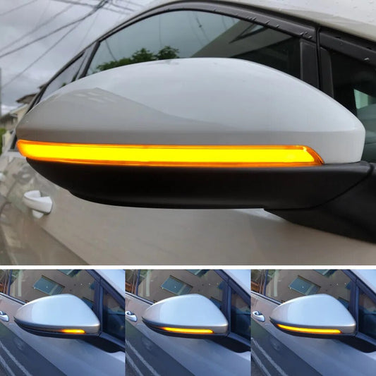 2 Pieces Side Mirror Indicator Dynamic Blinker LED Turn Signal Light For VW Golf 7 MK7 7.5 GTI R Sportsvan Touran L II