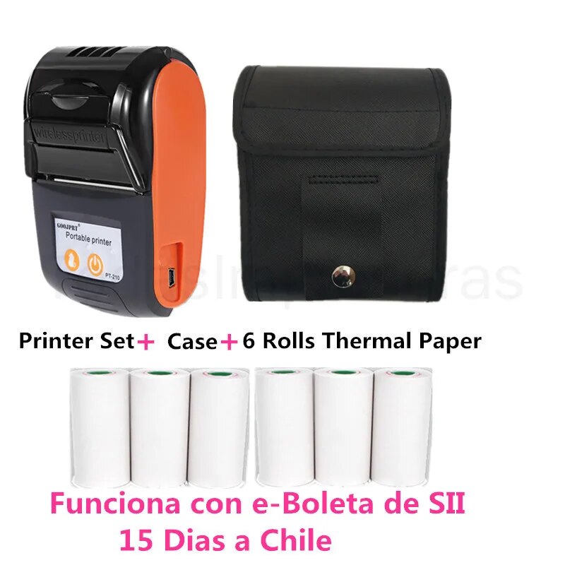 Wireless Mini Thermal Printers Portable Receipt Printer Thermal BT 58mm Mobile Phone Android POS PC Pocket Bill Makers Impresora