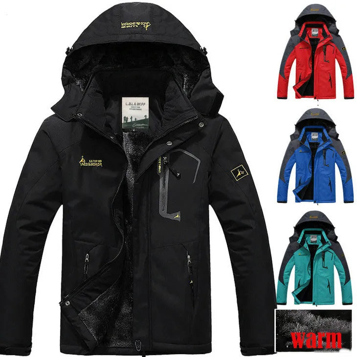 ZOEQO jaqueta masculina men's  thick outwear overcoat Winter jacket Men Windproof Hood parka mens jackets and coats windbreaker