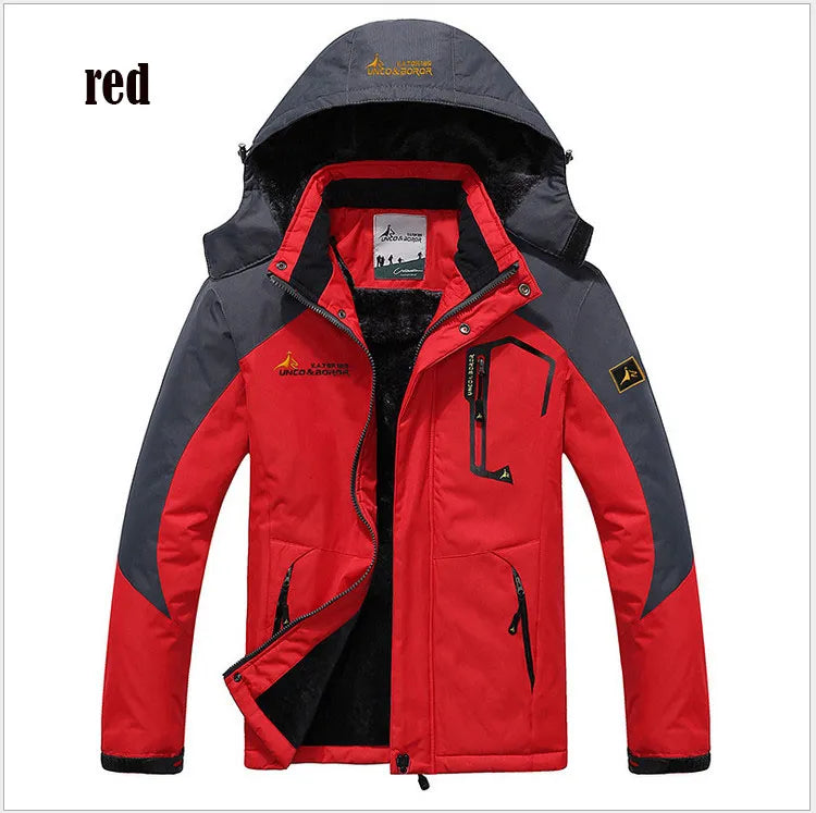 ZOEQO jaqueta masculina men's  thick outwear overcoat Winter jacket Men Windproof Hood parka mens jackets and coats windbreaker