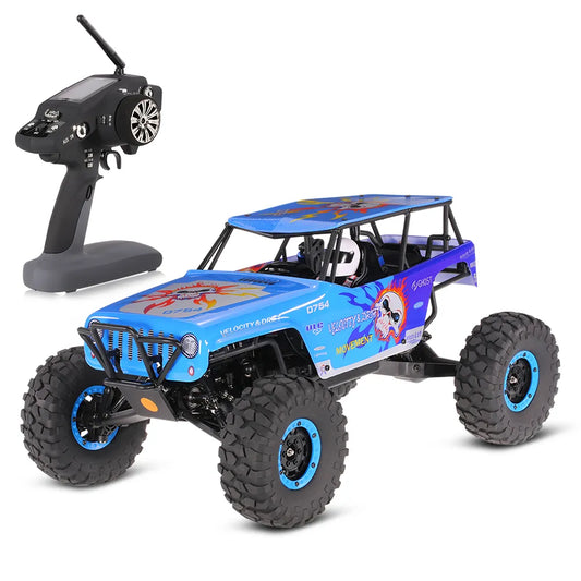 WLtoys 10428 RC Cars 2.4G 1:10 Scale 540 Brushed Motor Remote Control Electric Wild Track Warrior Car Vehicle Toy