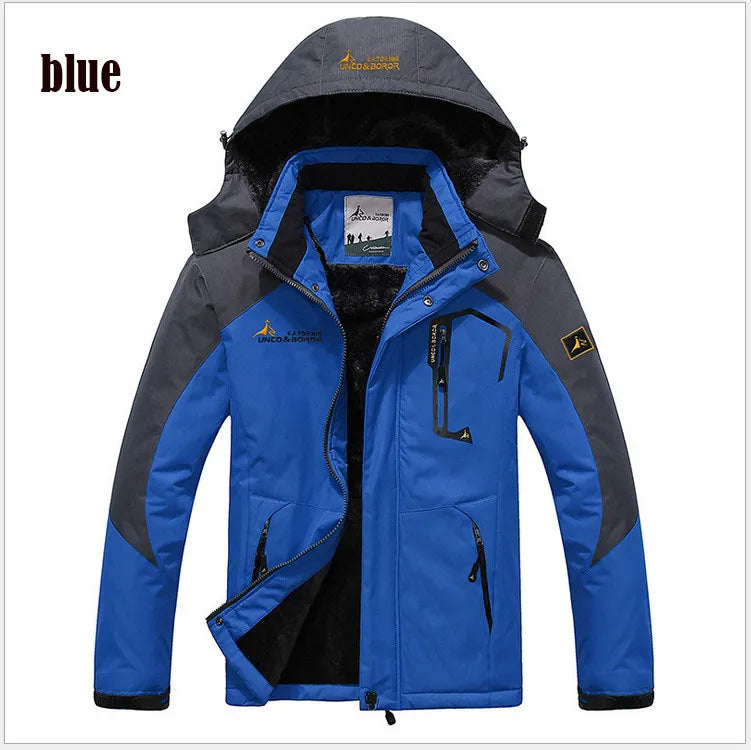 ZOEQO jaqueta masculina men's  thick outwear overcoat Winter jacket Men Windproof Hood parka mens jackets and coats windbreaker