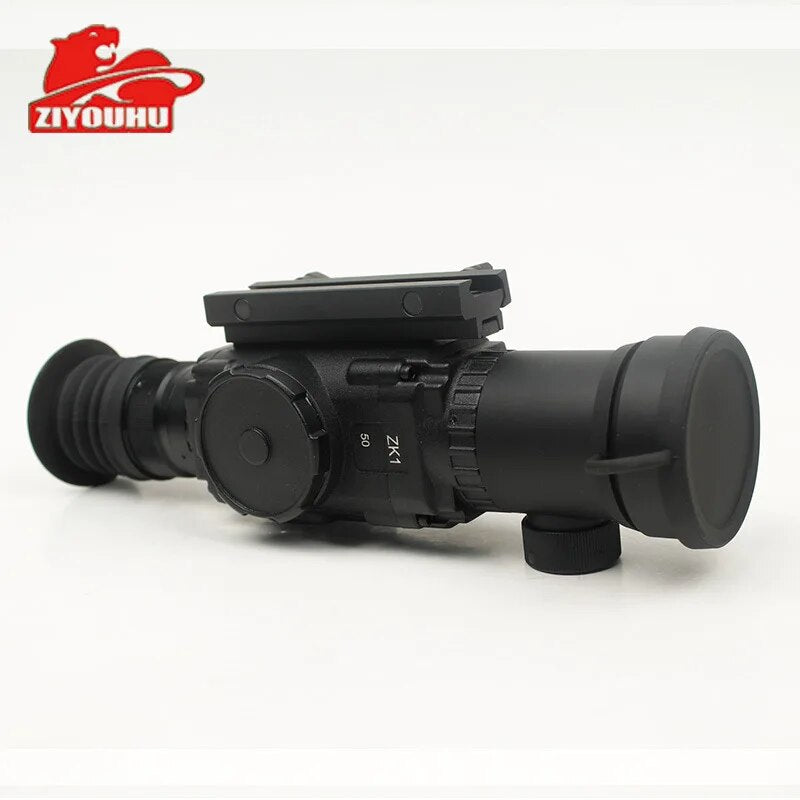 ZIYOUHU ZK1-50 HD Infrared Thermal Imaging Night Vision Scope Outdoor Hunting Thermal Camera Tactical Military Sight Riflescope