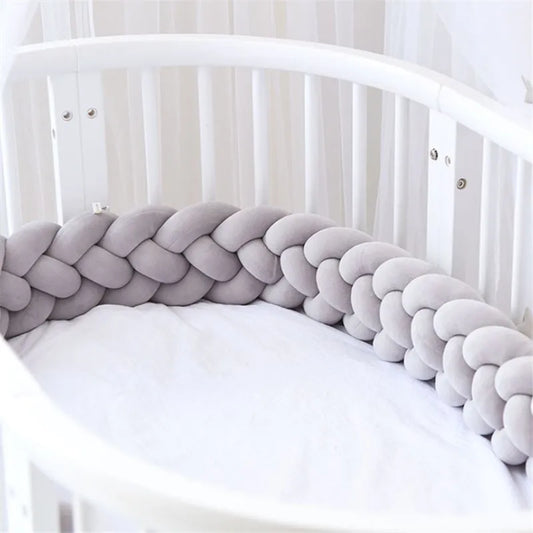 2.2M/3M Baby Bed Bumper Baby Bumper for Boys Girls Baby Cot Bumper Crib Protector cuna para bebe Room Decor