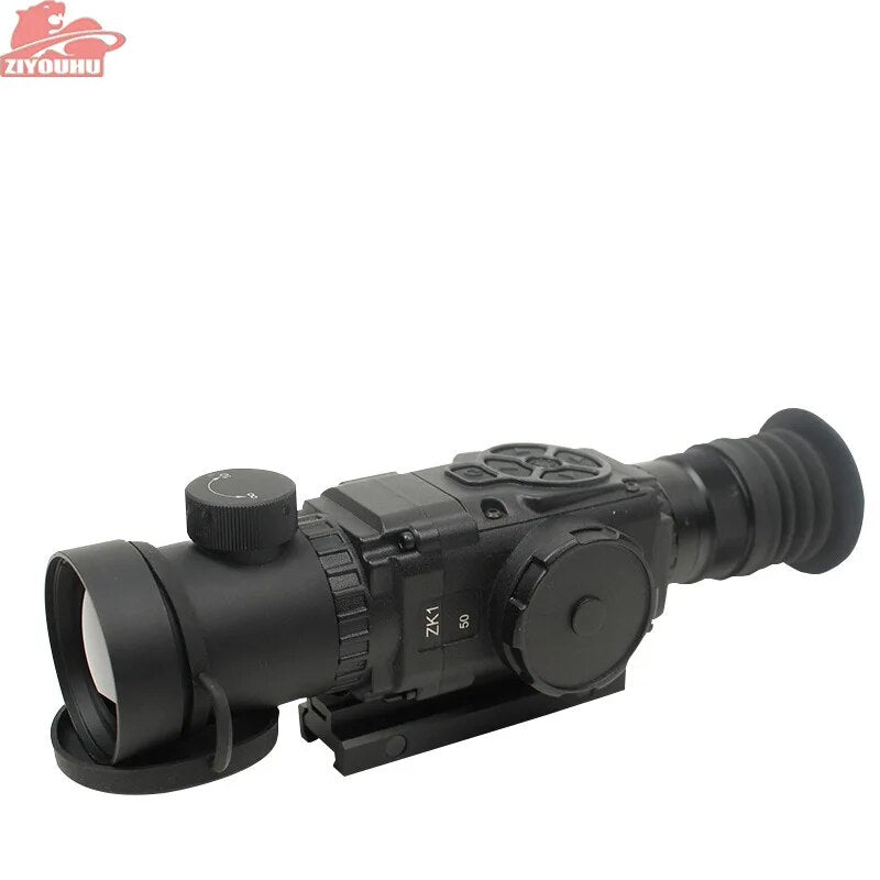 ZIYOUHU ZK1-50 HD Infrared Thermal Imaging Night Vision Scope Outdoor Hunting Thermal Camera Tactical Military Sight Riflescope