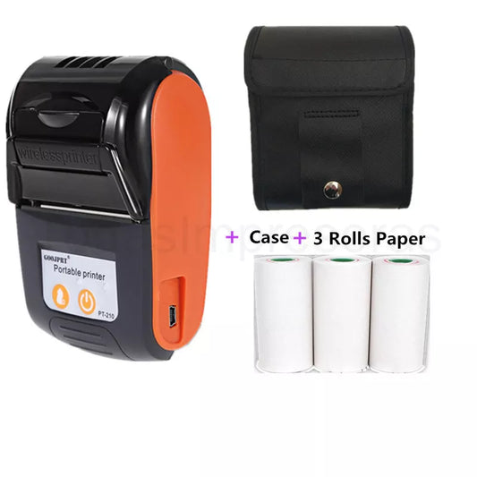 Wireless Mini Thermal Printers Portable Receipt Printer Thermal BT 58mm Mobile Phone Android POS PC Pocket Bill Makers Impresora