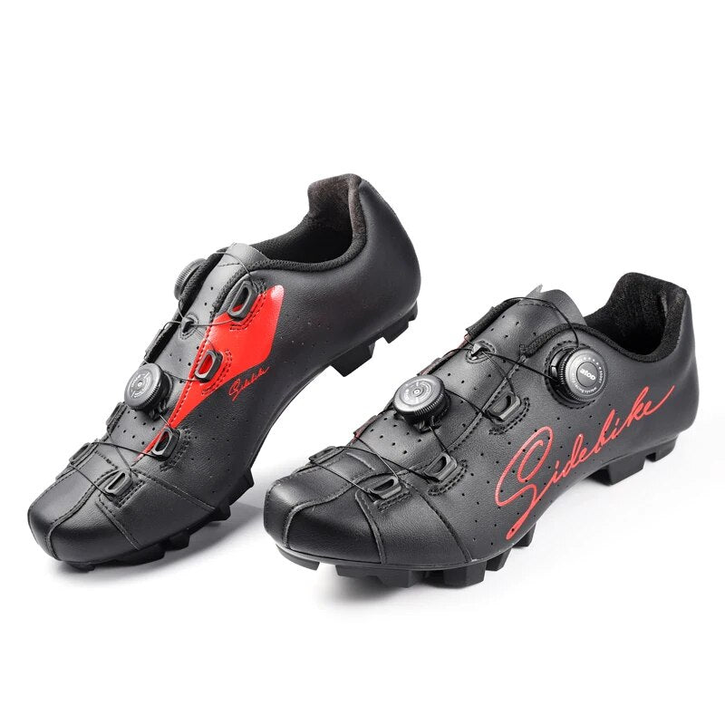 2023 new sidebike mtb shoes men mountain bike shoes cycling bicycle sneakers professional self-locking breathable 630g/pair