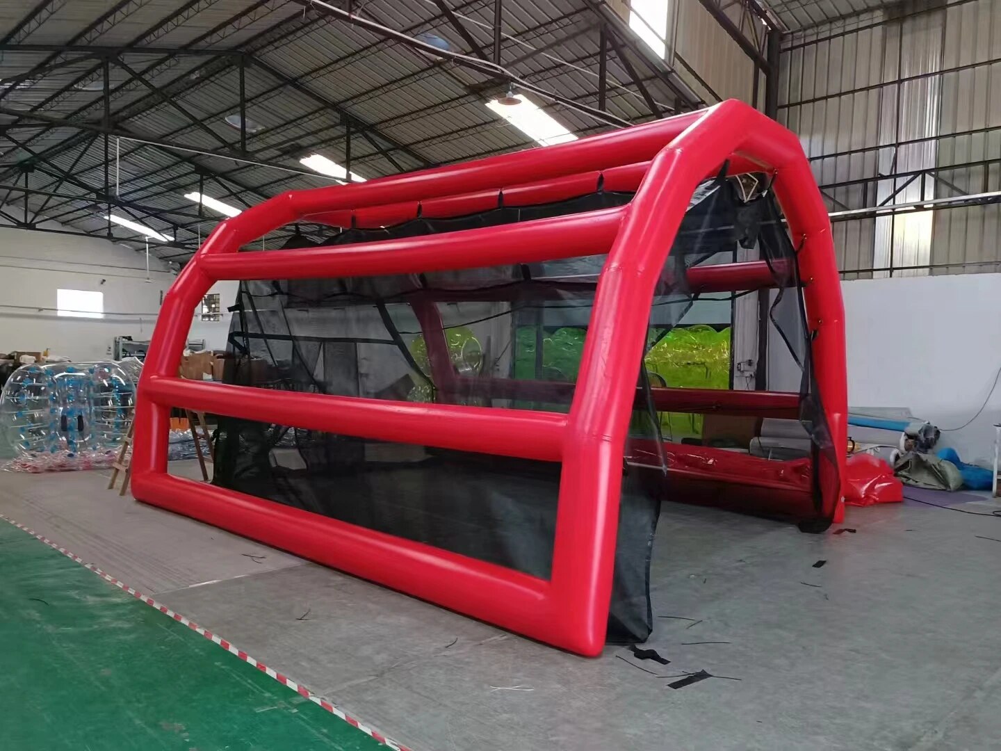 20'X16'X11'Air Tight Inflatable Baseball Batting Cage Net Softball Batting Pitching Cage