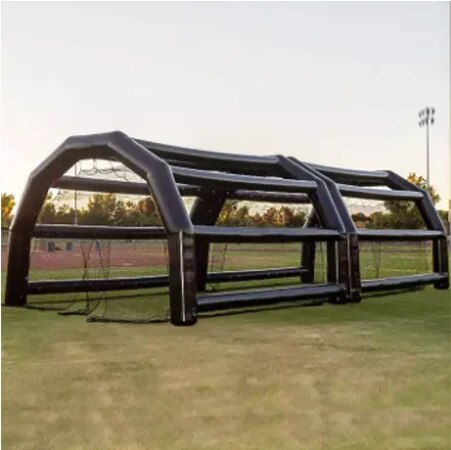 Z High Quality Giant Inflatable Baseball Sports Batting Cage For With Net Giant Durable PVC Inflatable Baseball Batting Cage