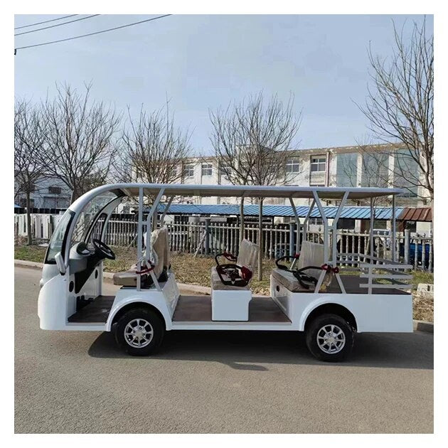 14 Seat Electric Or Gasoline Powered Sightseeing Car