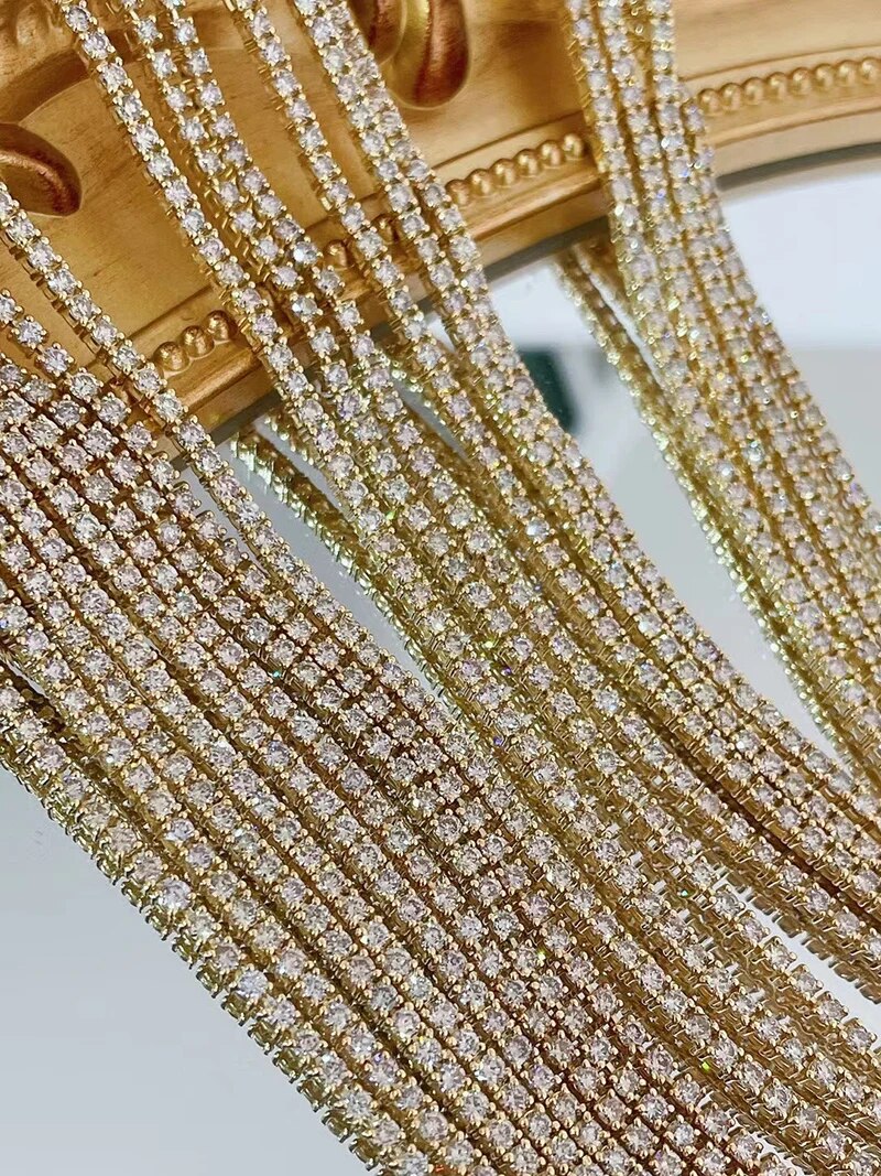 2 Carat Natural Diamond 18K Gold Tennis Bracelet Very Shiny Quality Assurance Wedding party Birthday Gift