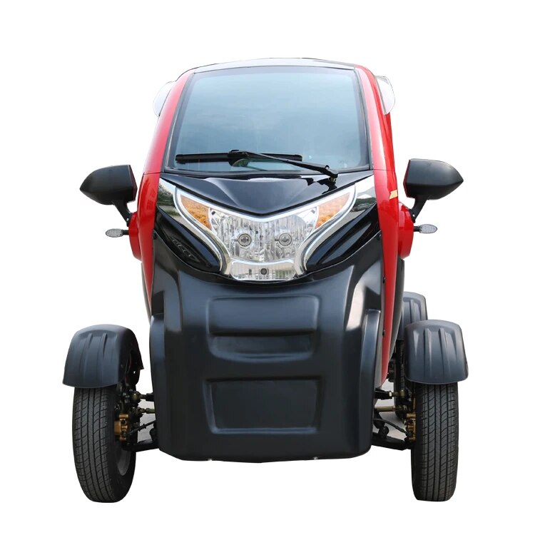 2 Seater Electric Cars for Adult for Sale Philippines / electric karting car vehicle /four wheels closed cabin electric scooter