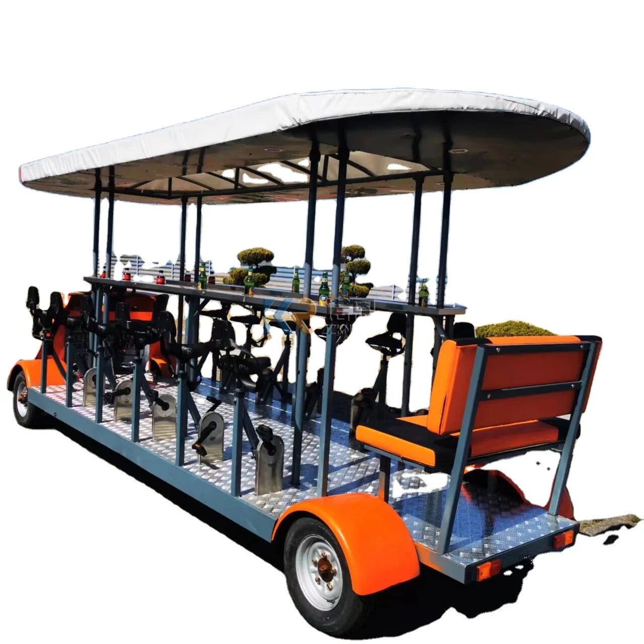 2023 Food & Beverage Factory Sightseeing Beer Bike Car Mobile Bar Pedal Party