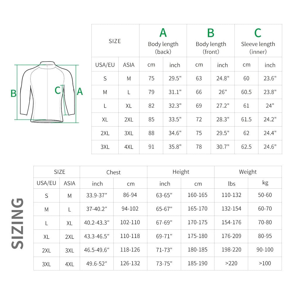 WOSAWE Windproof Cycling Jackets Men Women Riding Waterproof Bicycle Clothing Bike Long Sleeve Jerseys Sleeveless Vest Wind Coat