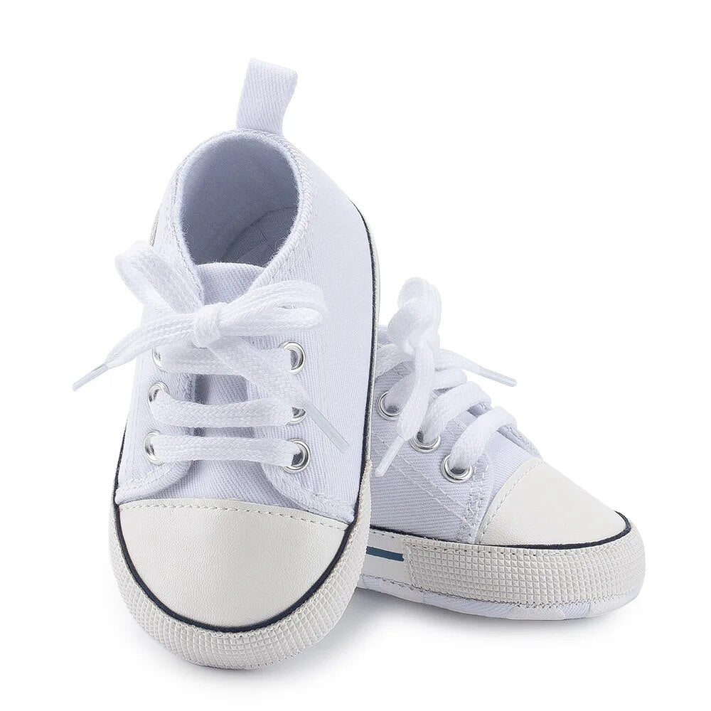 10 color Classic New Canvas Baby Sports Sneakers Infant Toddler Soft Anti-slip Baby Shoes Newborn Boys Girls First Walkers Shoes