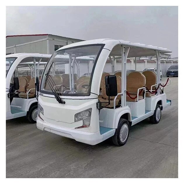 14 Seat Electric Or Gasoline Powered Sightseeing Car