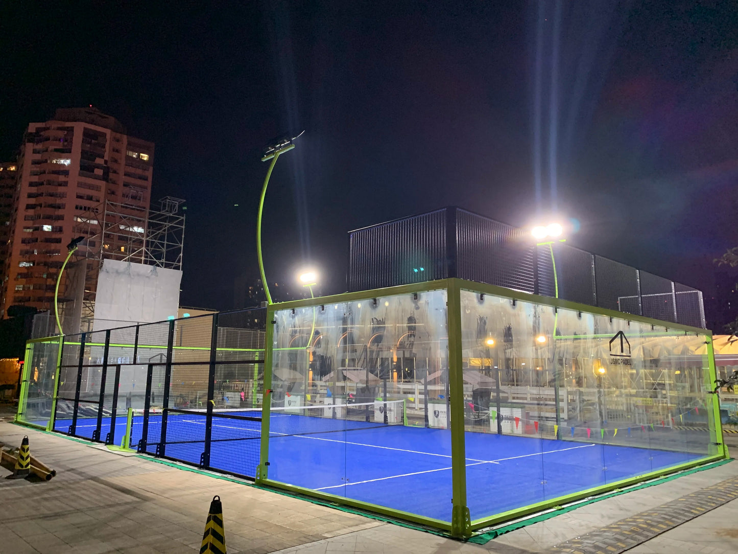 2022MC 10M*20M Professional Manufacturer  Padel Tennis Court in Italy